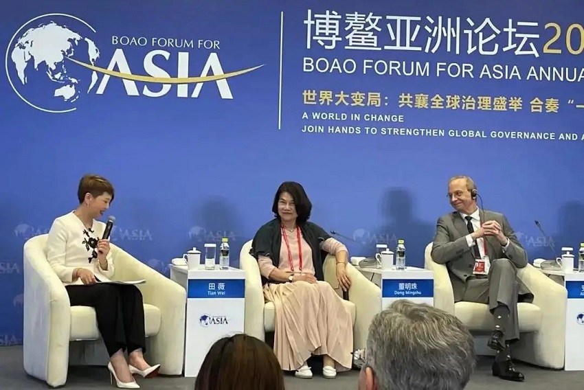 博鳌亚洲论坛-董明珠 我对品质是有洁癖的