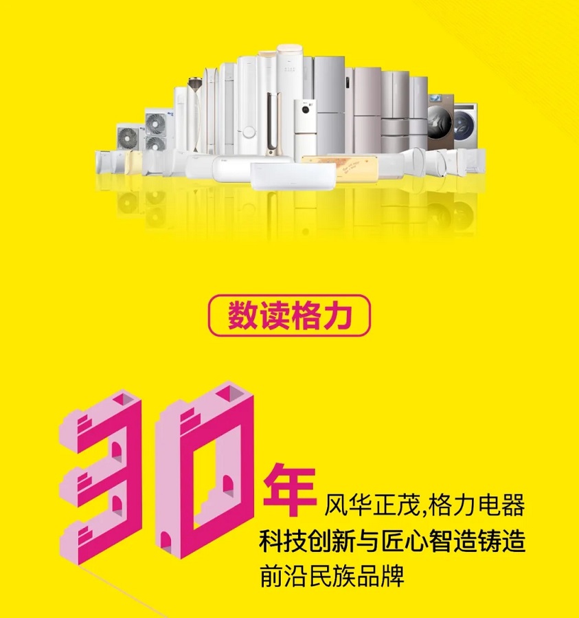 30年风华正茂，格力电器科技创新与匠心智造铸造前沿民族品牌